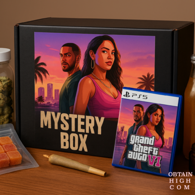 Grand Theft Auto 6 x Obtain High Cannabis Mystery Box obtain high